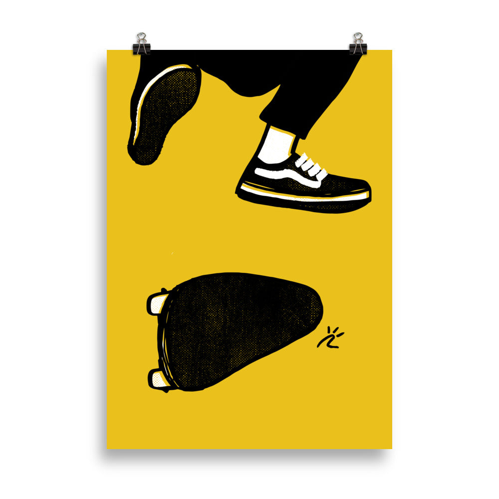 Impresión digital "Kickflip"