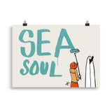 Impresión digital "Sea Soul"