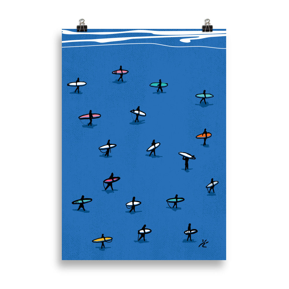 Impresión digital "Office day at the Break"