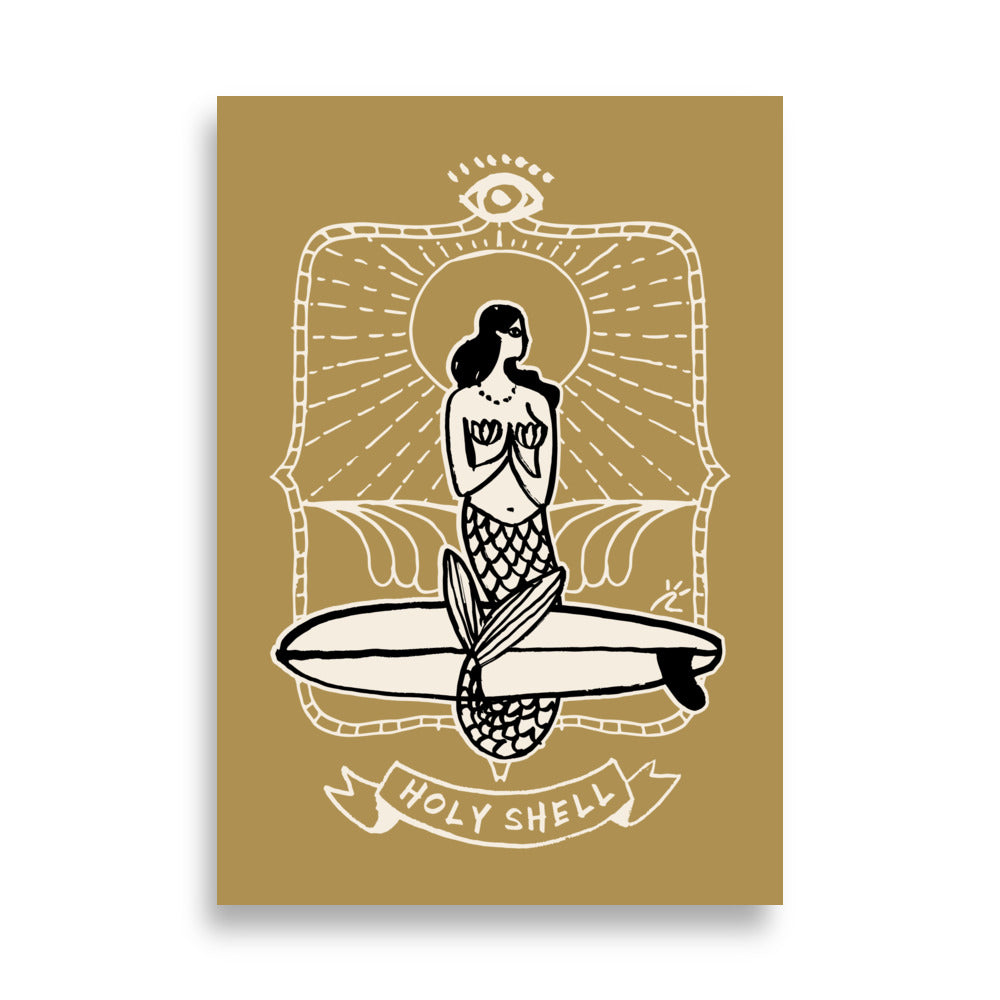 Impresión digital "Holy Shell"