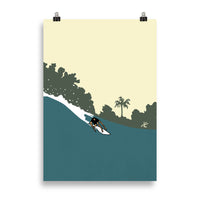 Impresión digital "Magic Island"