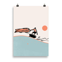 Impresión digital "Levitation"