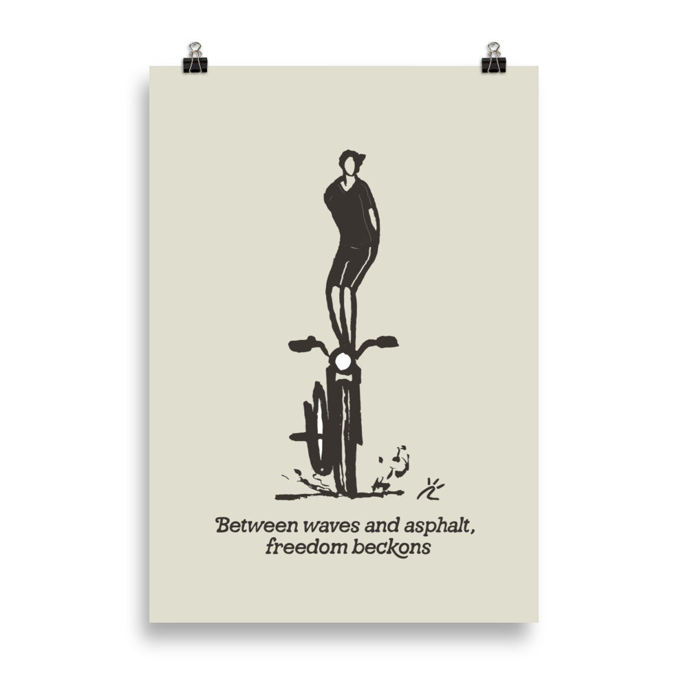 Impresión digital "Freedom Beckons"