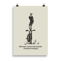 Impresión digital "Freedom Beckons"