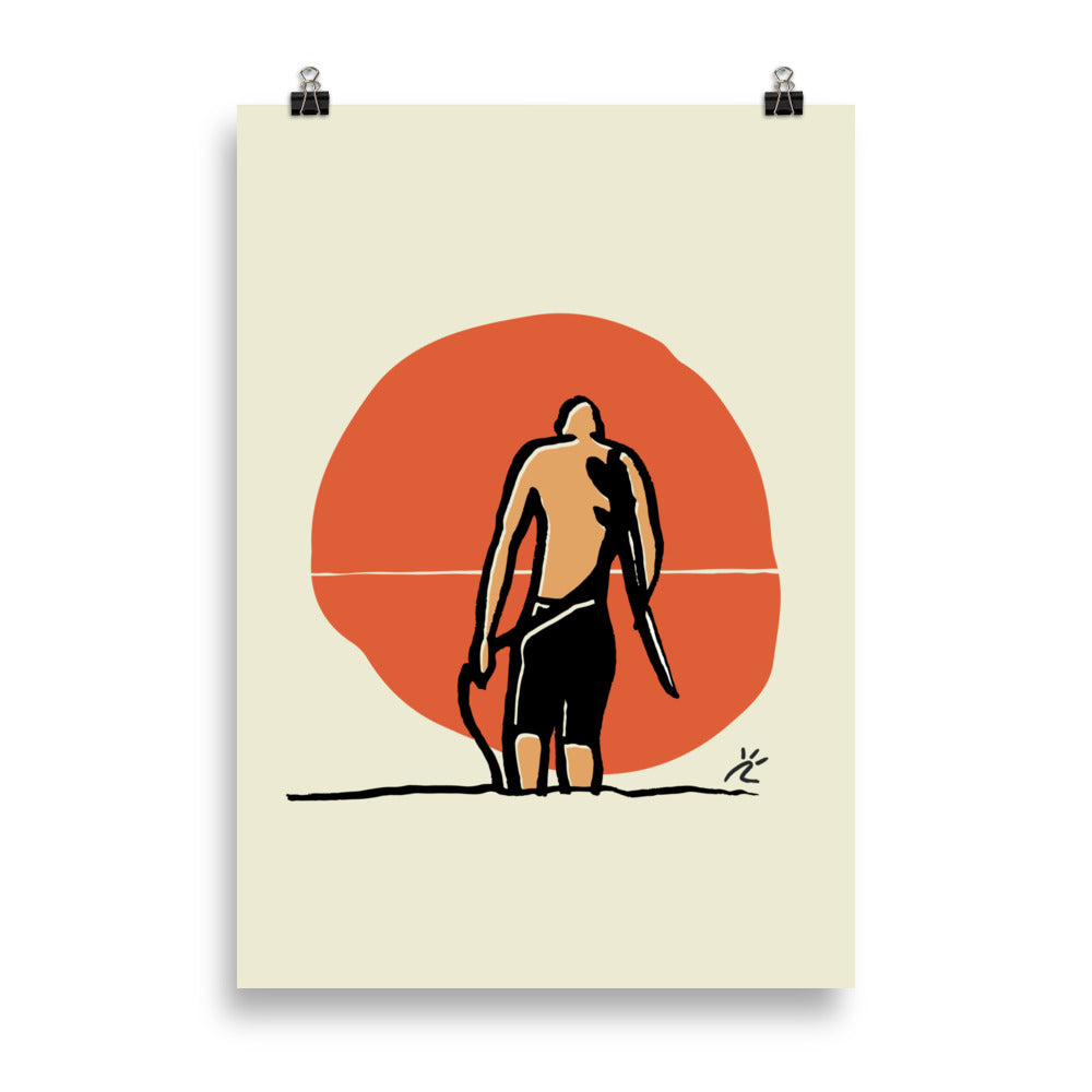 Impresión digital "Howling dawn"