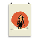 Impresión digital "Howling dawn"