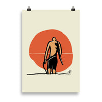 Impresión digital "Howling dawn"