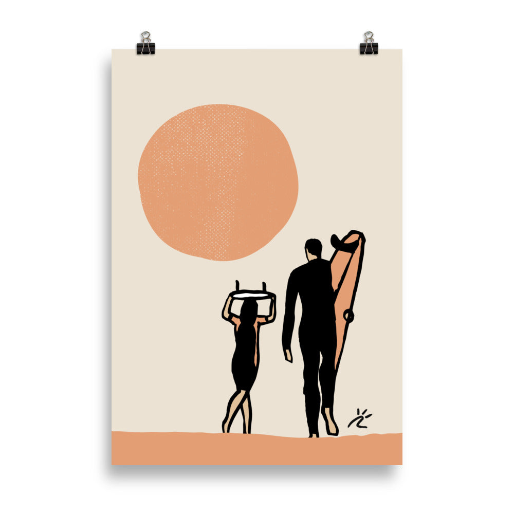 Impresión digital "Salty Bond"