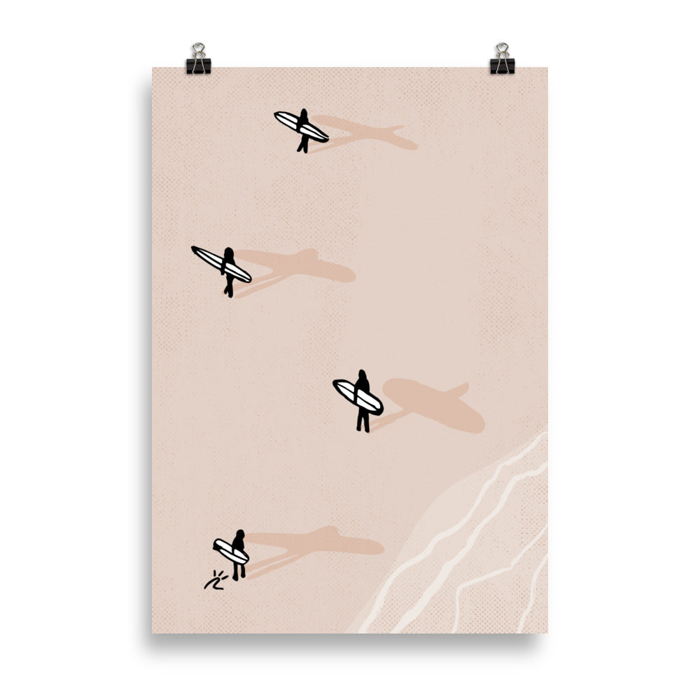 Impresión digital "Riding Tides, Creating Bonds"