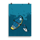 Impresión digital "Windfoil Queen"