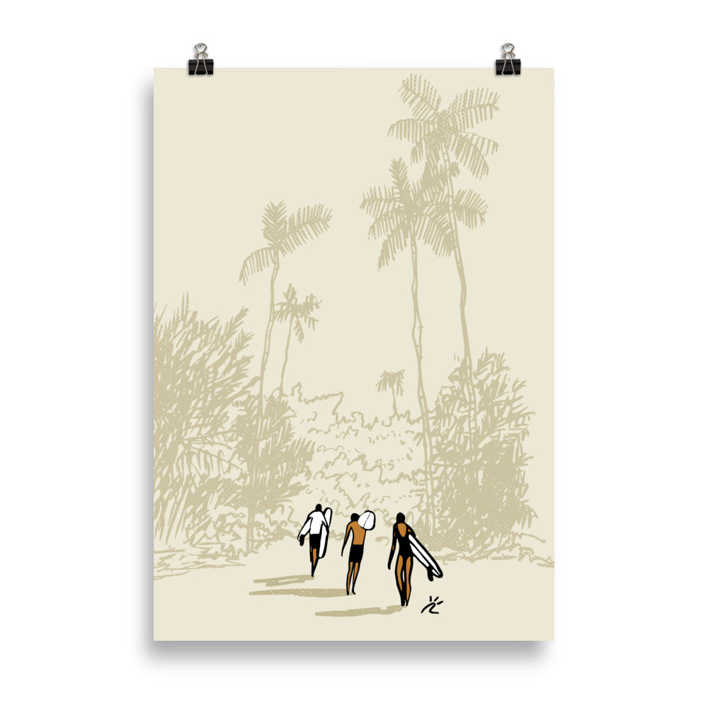 Impresión digital "Heart of the wild"