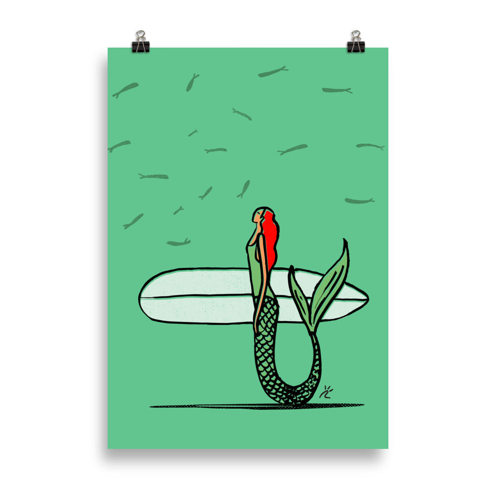 Impresión digital "Mermaids only want to dance"