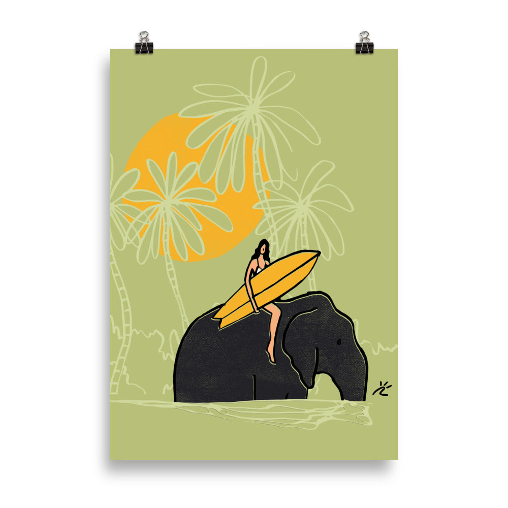 Impresión digital "The River that Guides Dreams"