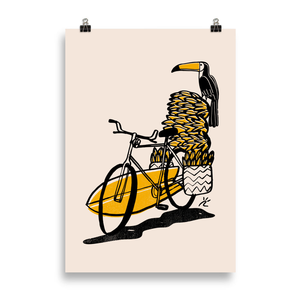 Impresión digital "Tropical Energy Delivery"