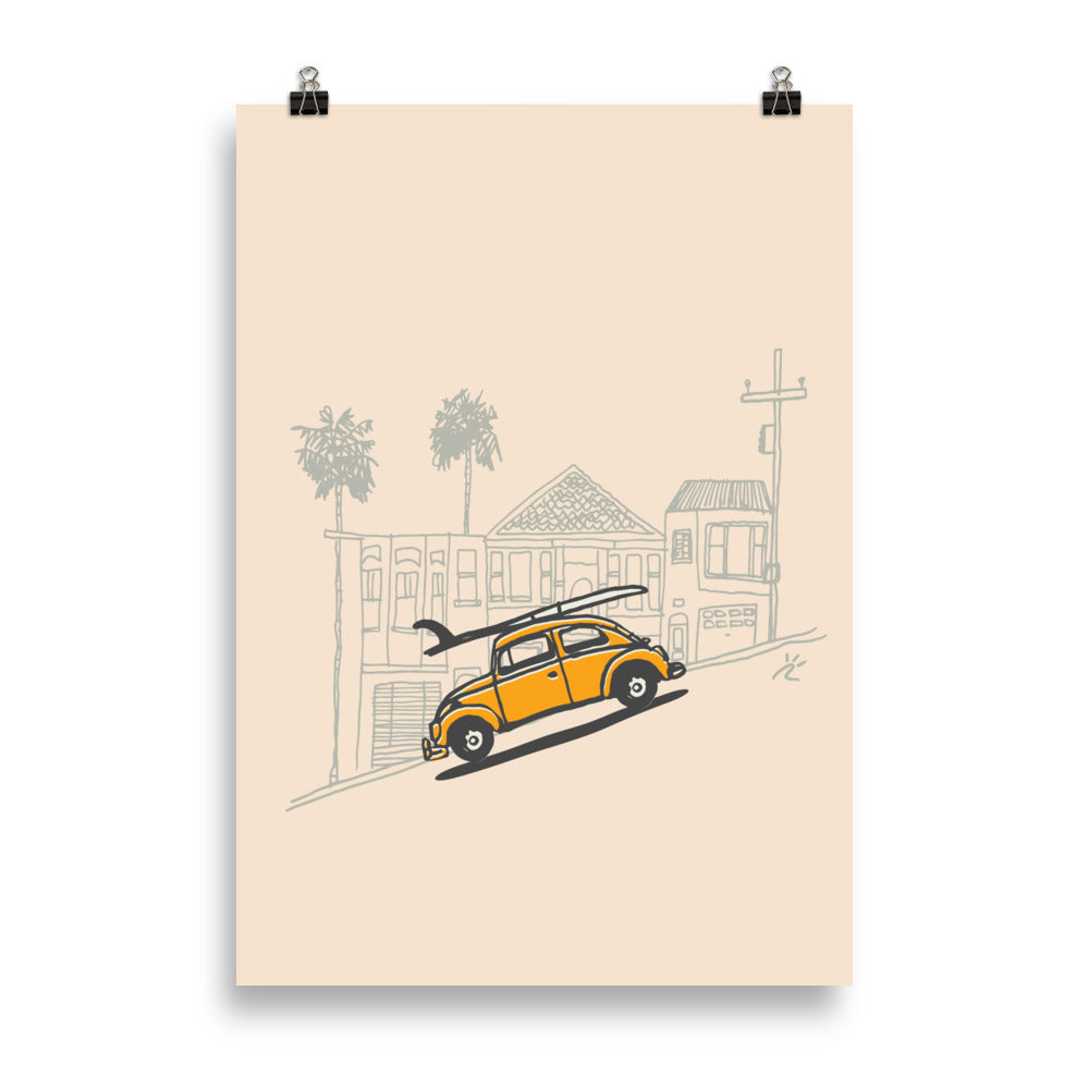 Impresión digital "Downhill Dreams"