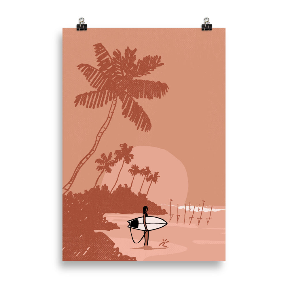 Impresión digital "Paradise Awakens"