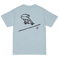 Camiseta de algodón ligera "Streak" Unisex