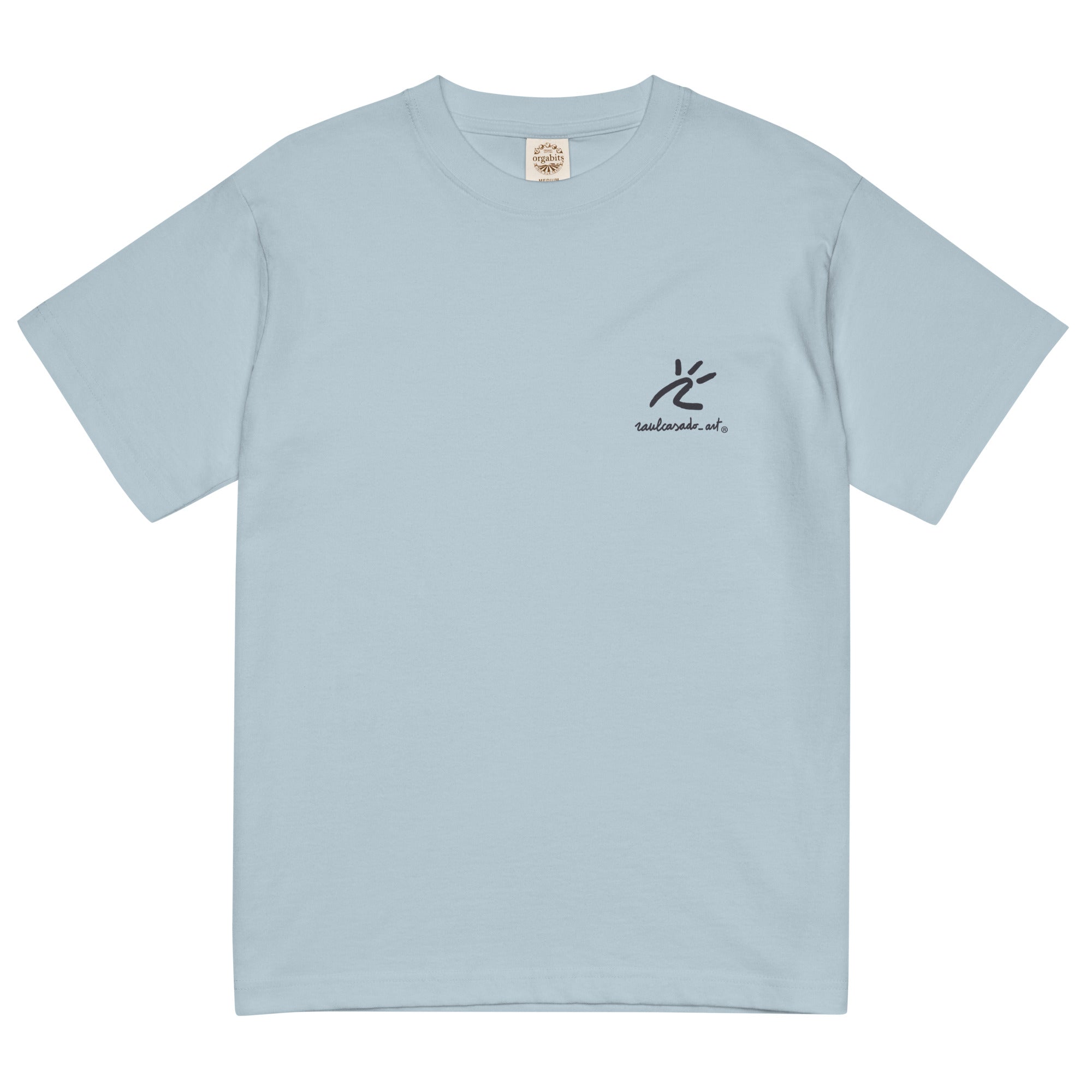 Camiseta de algodón ligera "Streak" Unisex