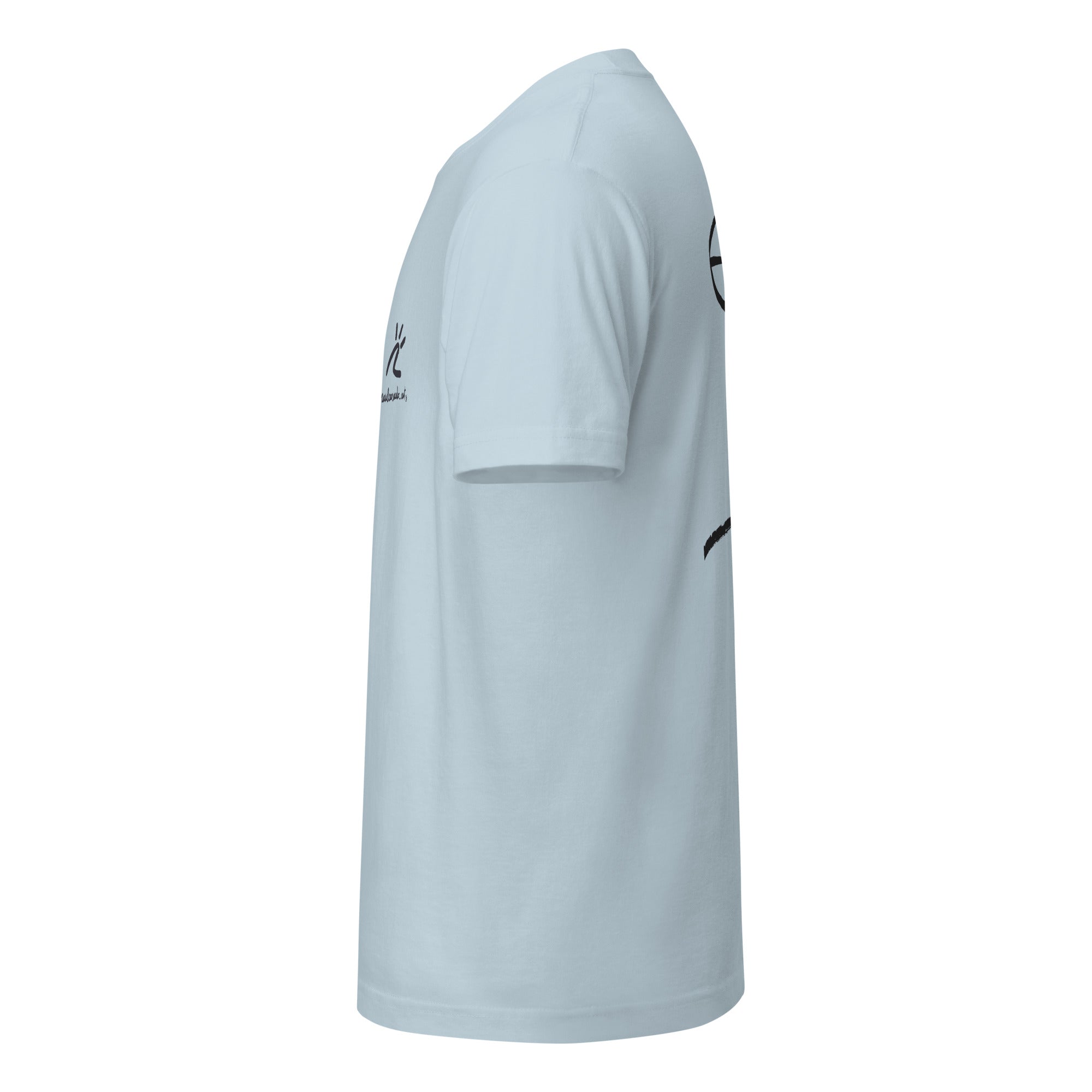 Camiseta de algodón ligera "Streak" Unisex