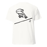 Camiseta de algodón ligera "Streak" Unisex