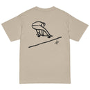 Camiseta de algodón ligera "Streak" Unisex