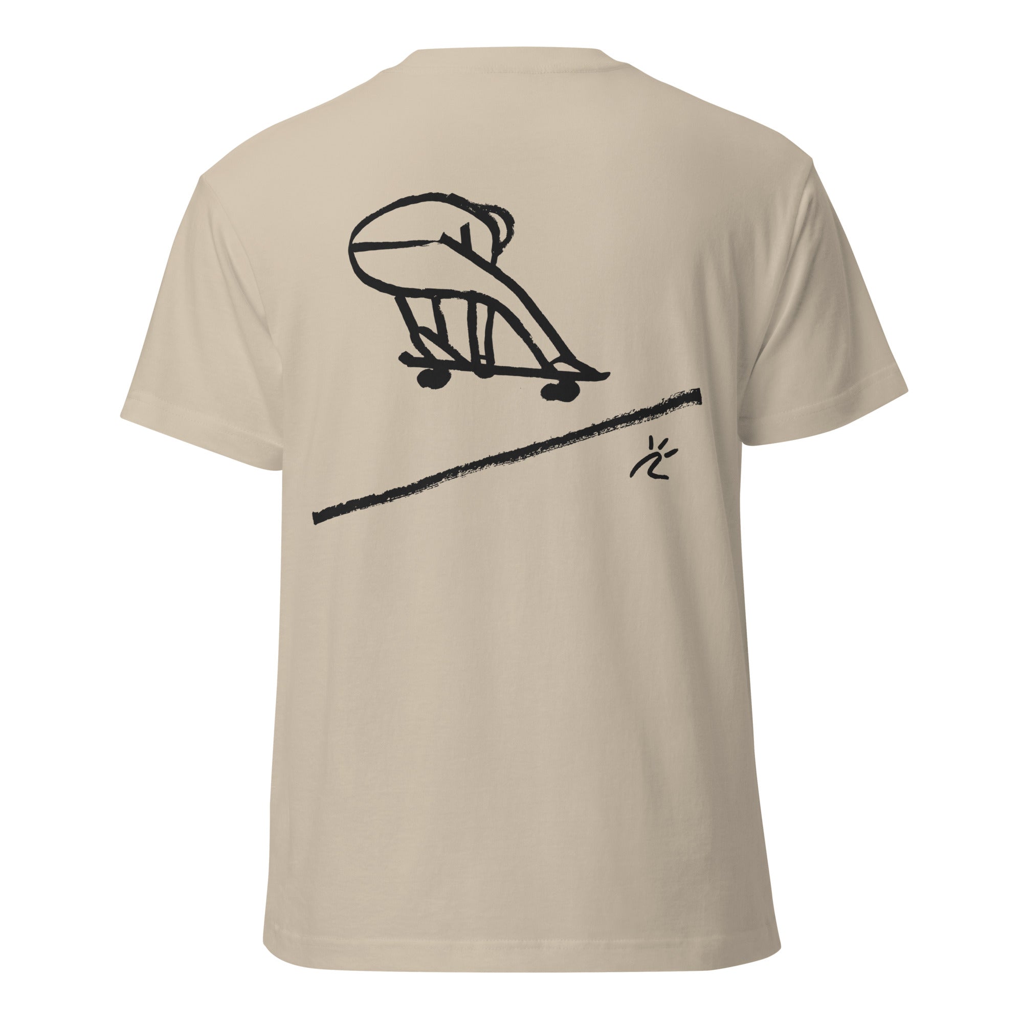 Camiseta de algodón ligera "Streak" Unisex