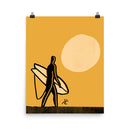 Impresión digital "Toad to the sun"