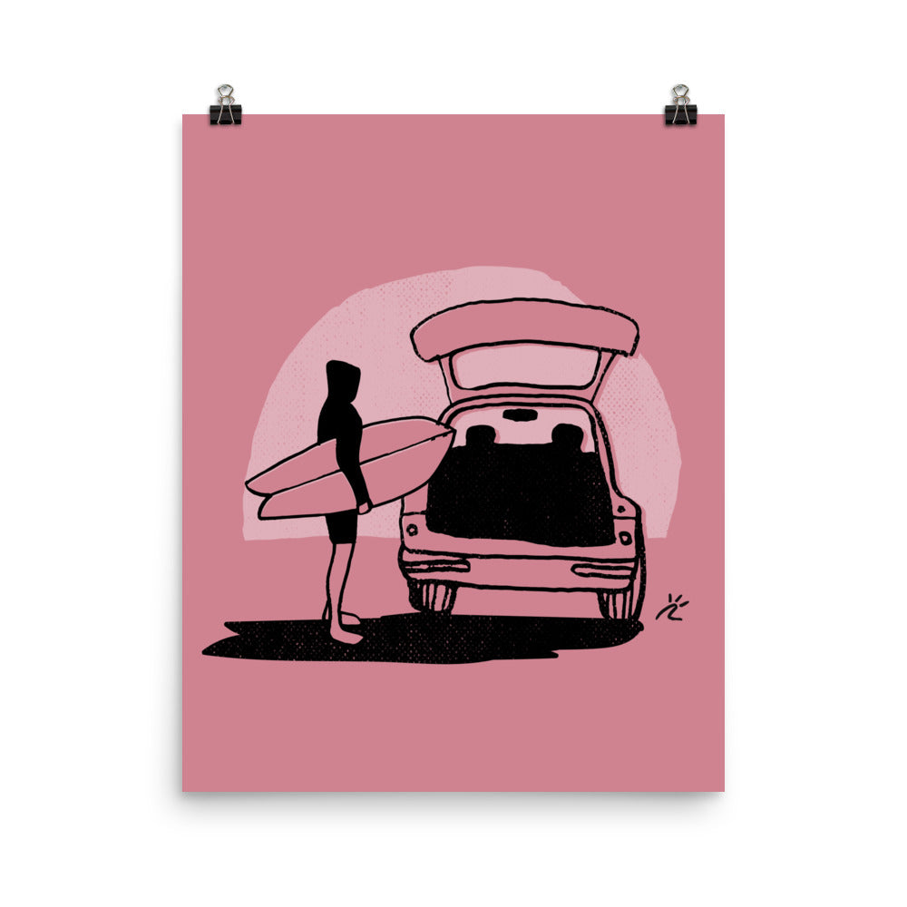 Impresión digital "Sunrise Greetings"