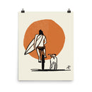 Impresión digital "Way Home"