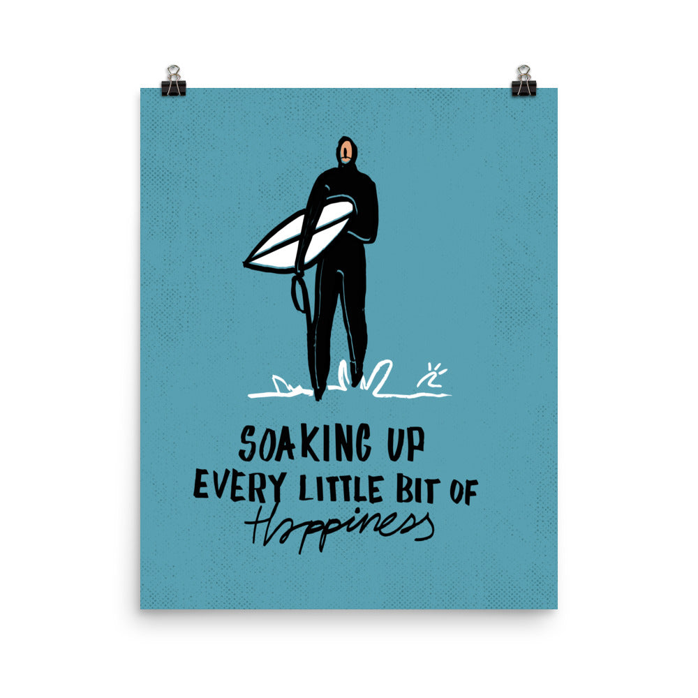 Impresión digital "Soaking up"