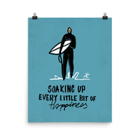 Impresión digital "Soaking up"