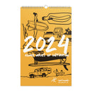 Riding Waves of Inspiration · Wall calendar (2024)