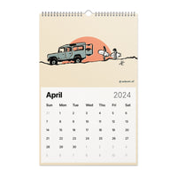 Riding Waves of Inspiration · Wall calendar (2024)