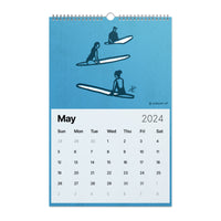 Riding Waves of Inspiration · Wall calendar (2024)