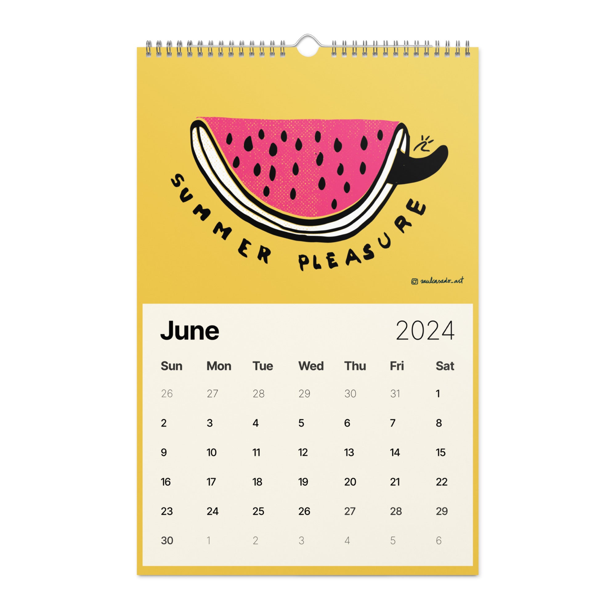 Riding Waves of Inspiration · Wall calendar (2024)