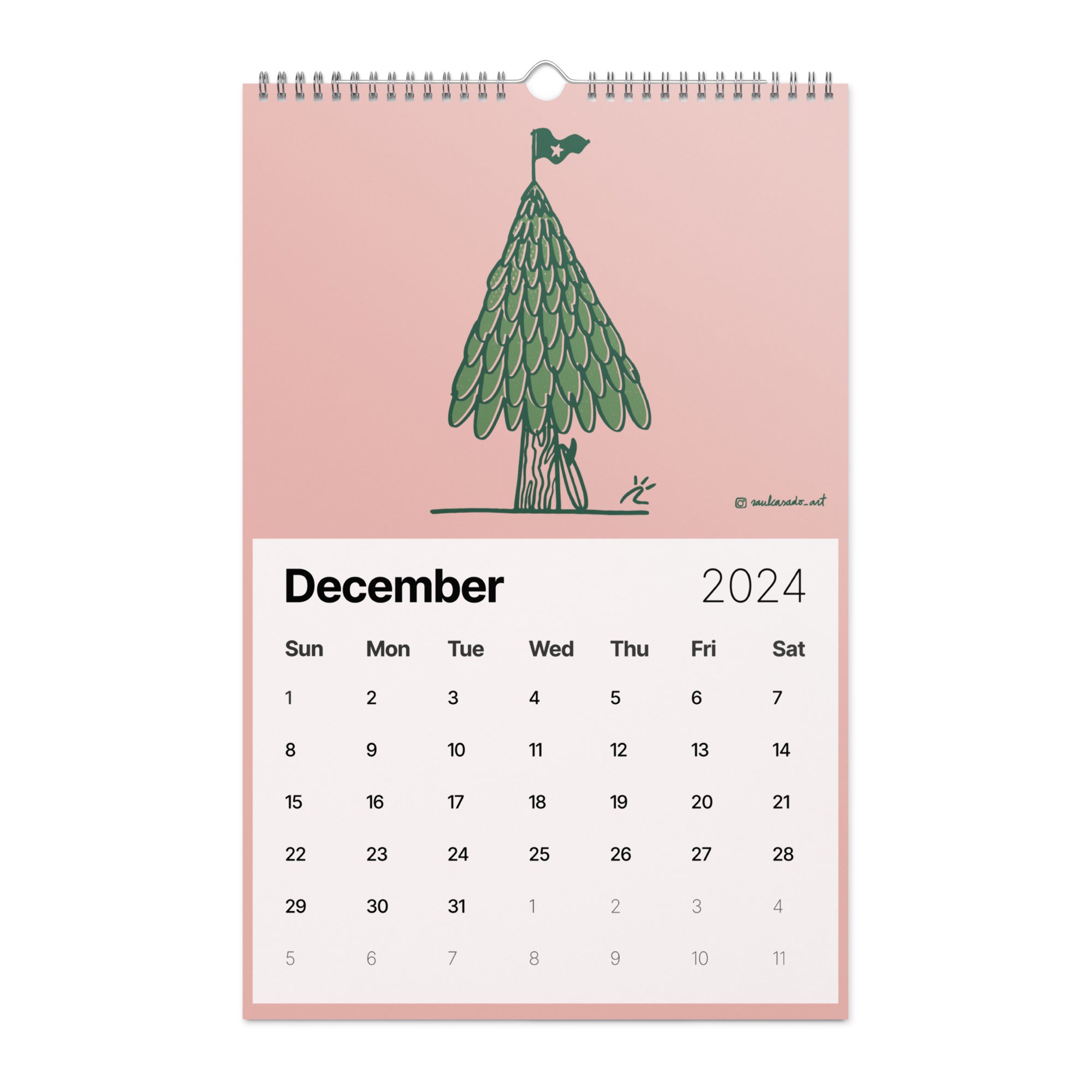 Riding Waves of Inspiration · Wall calendar (2024)