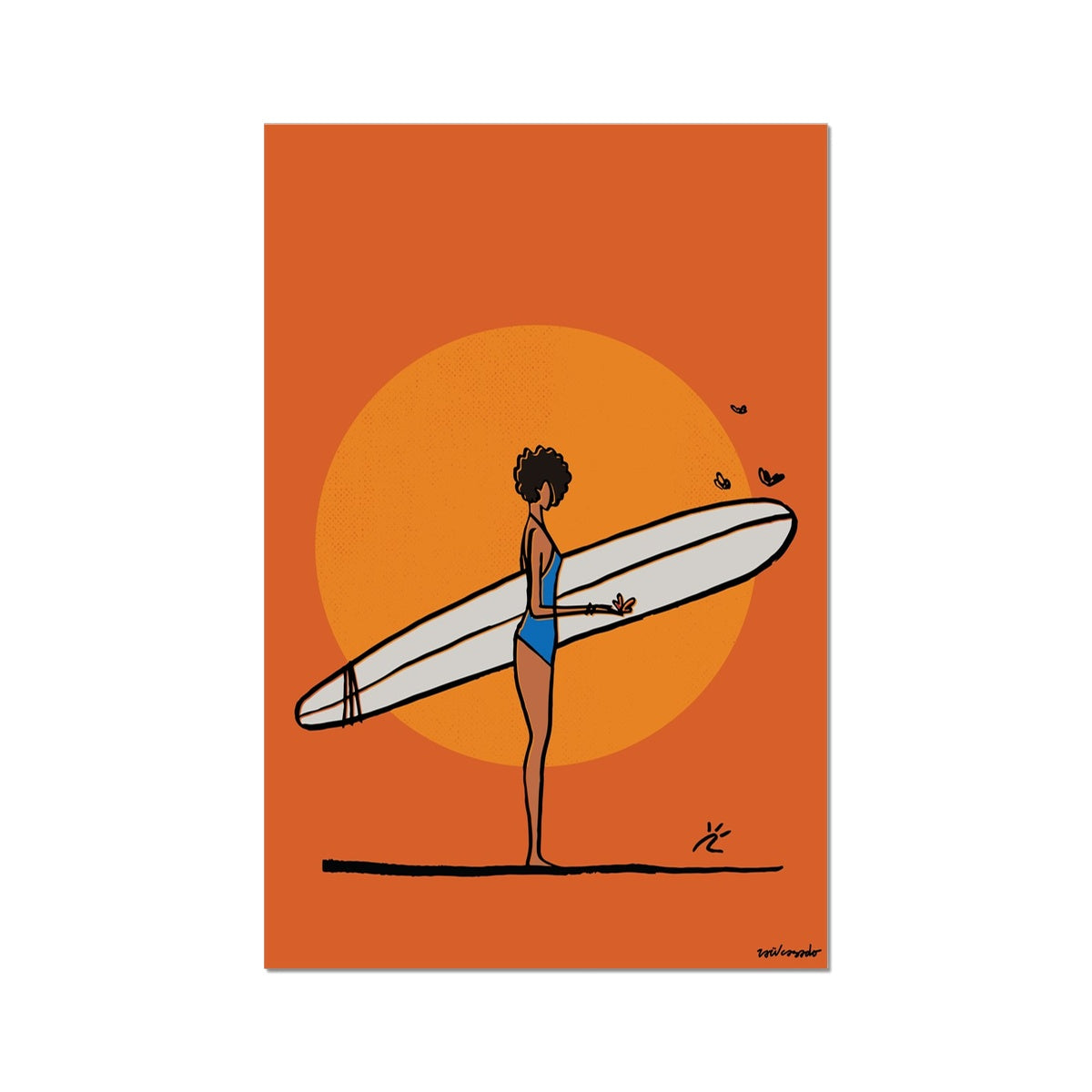 Butterflies. Hahnemühle German Etching Print