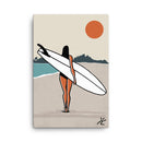 Impresión sobre lienzo "Sand Walk" 91,4x61cm