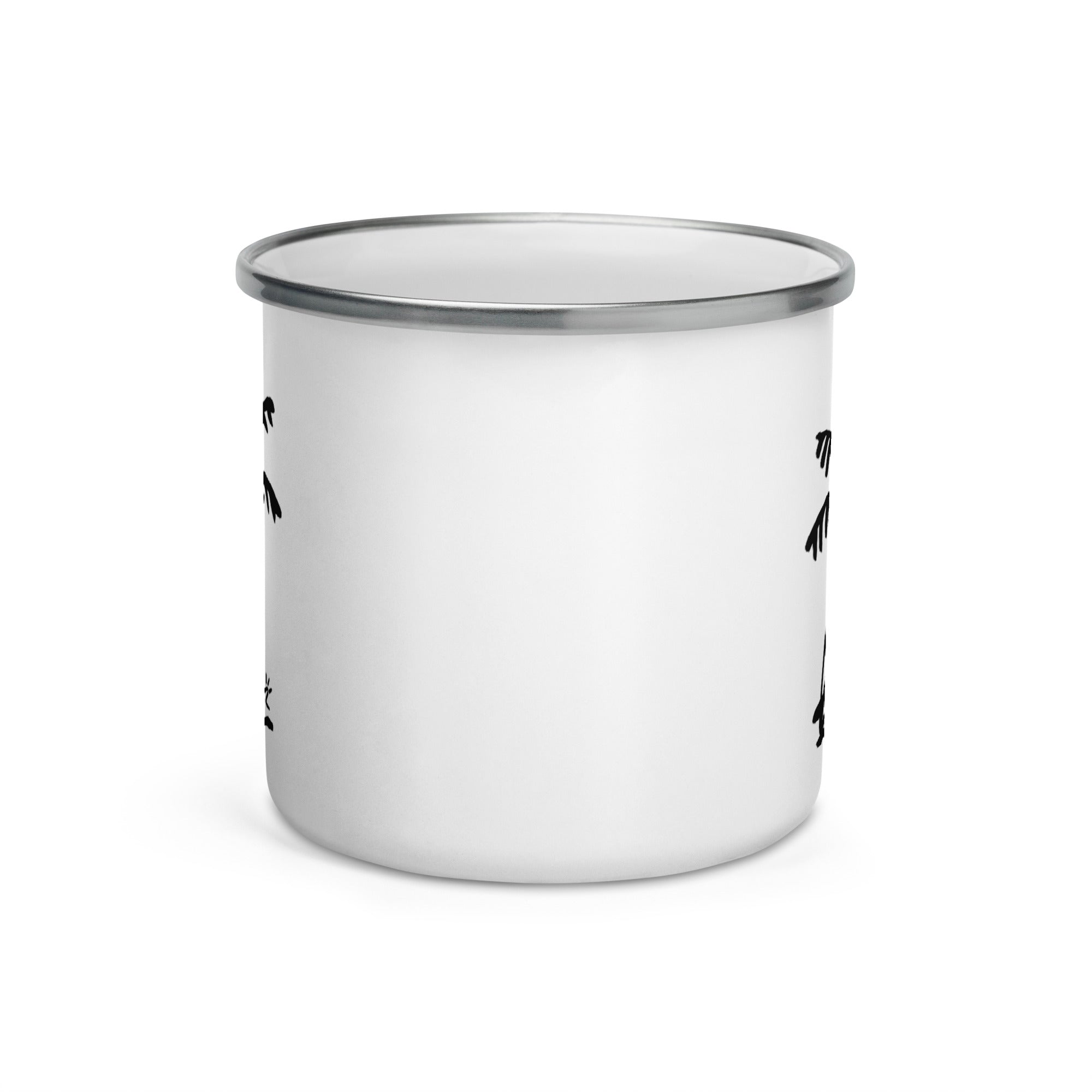 Taza esmaltada "Ink"