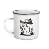 Taza esmaltada "Sri Tuk Tuk"