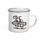 Taza esmaltada "TWINBIKE"