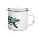 Taza esmaltada "Nose Rider"