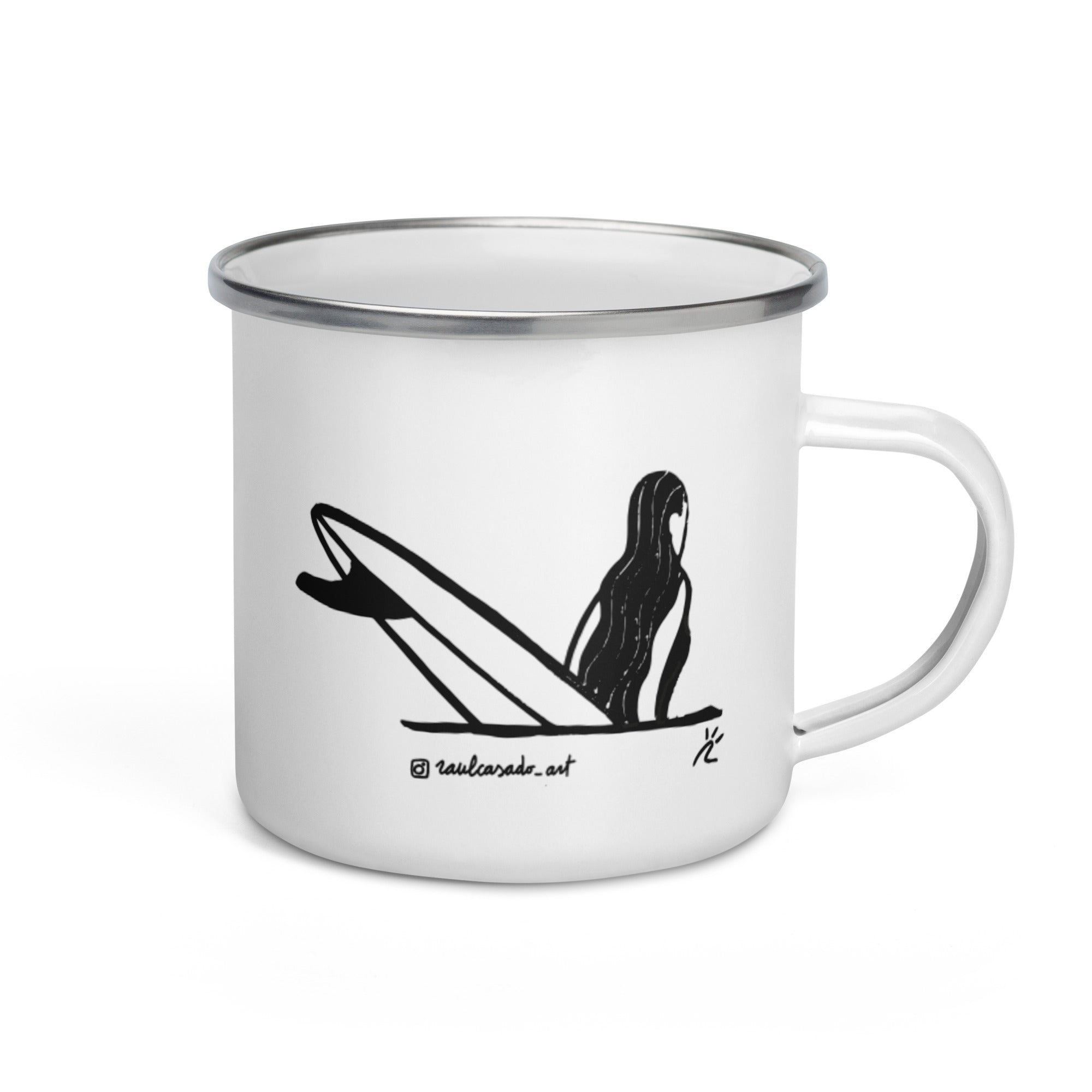 Taza esmaltada "Prelude"