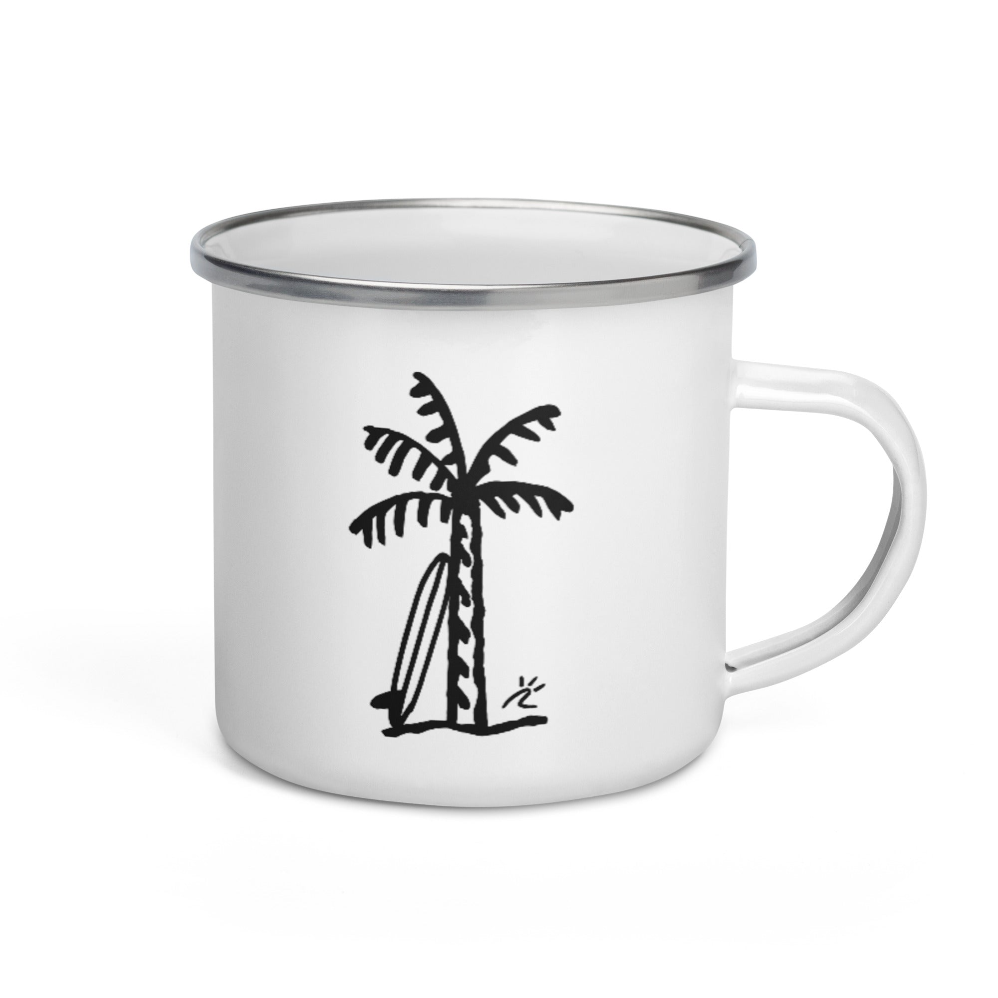 Taza esmaltada "Ink"