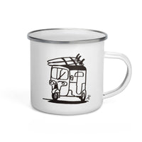 Taza esmaltada "Sri Tuk Tuk"