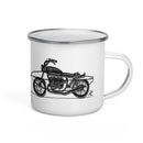 Taza esmaltada "Sensitive Equipment"