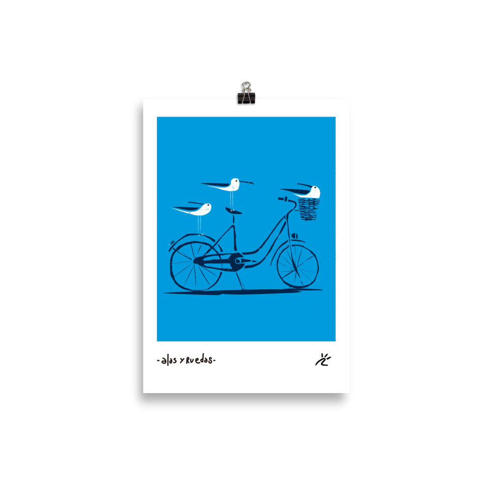 Impresión digital "ALAS Y RUEDAS"