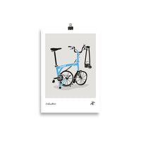 Impresión digital "FOLDING BIKE"