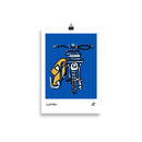 Impresión digital "BACKMOTO"