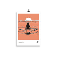 Impresión digital "SEE US SOON"